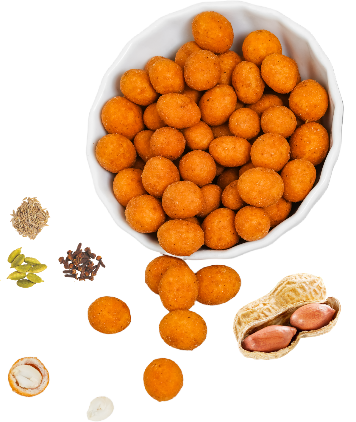 Coated Peanuts
